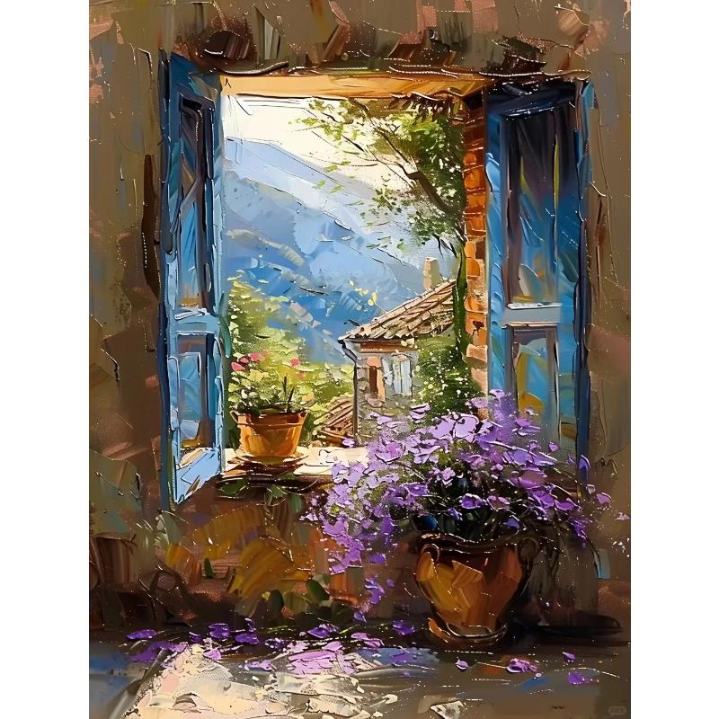 Абстрактные красочные граффити городской пейзаж холст картины современное искусство вид на море эстетические постеры принты декор гостиной