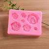 Rose Flowers Silicone Mold Craft Chocolate Fondant Cake Decorating Baking Tools