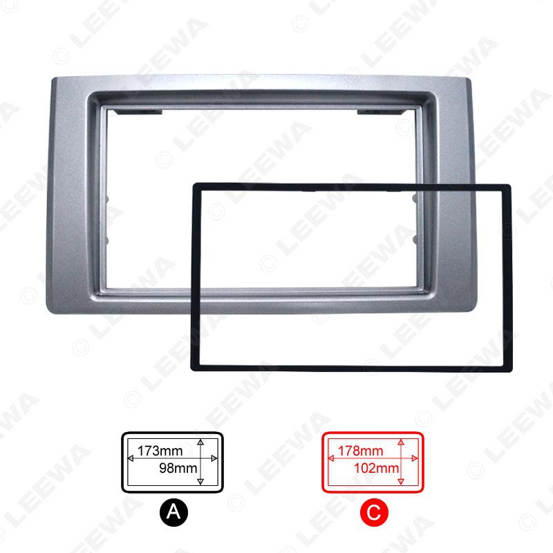 IVECO 2DIN Автомагнитола DVD Модификация Лицевая панель для Аудио/Видео Систем