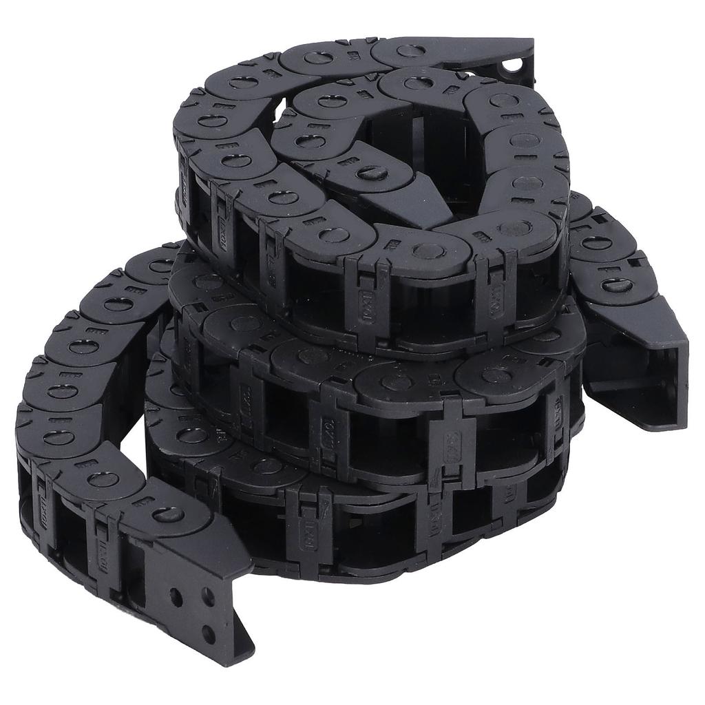 3 шт. 3D-принтер Кабелеукладчик с гибкой цепью 3 отверстия Открытый тип Нейлон для VORON 2.4 Switchwire