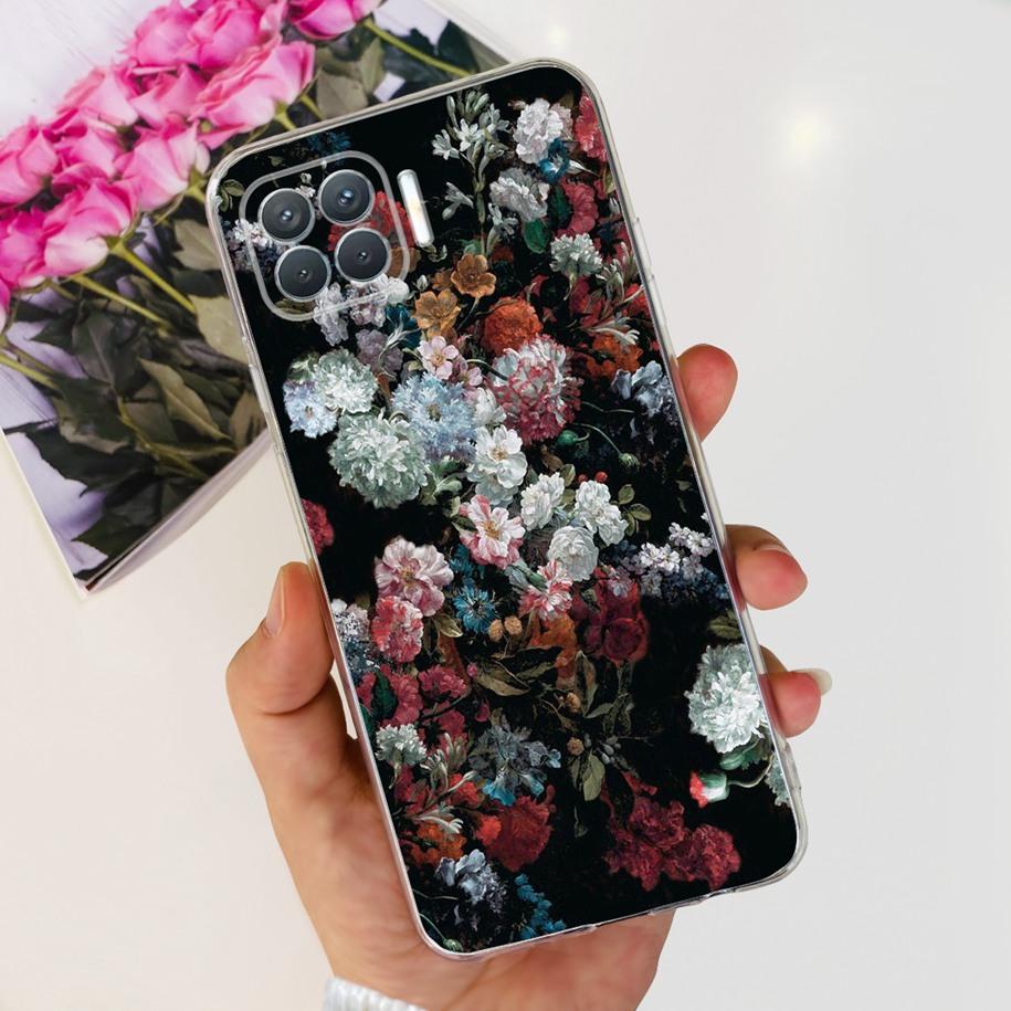 Чехол для OPPO Reno 4 Lite CPH2125 Чехол для телефона Милый Мультяшный Мягкий Силиконовый Задняя Крышка Для OPPO F17 Pro CPH2119 Coque A93 2020 Funda