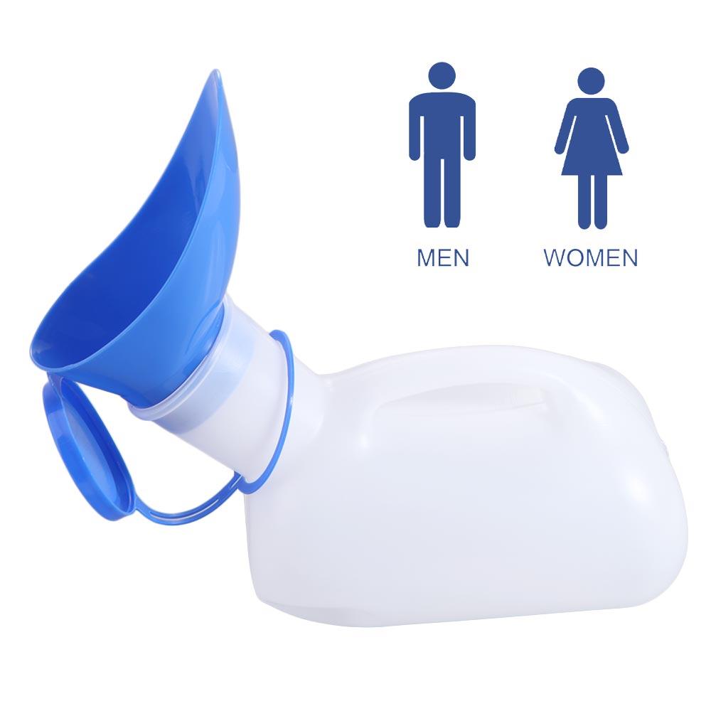 1000ml Mobile Toilet Pee Storage Tool Car Urine Bottle Journey Urinal Long Distances Travel