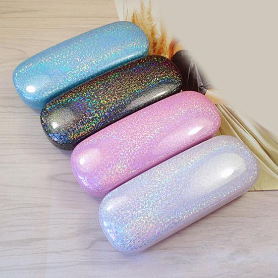 Футляр для очков Glitter Anti-pressure Большая вместимость Устойчивый к падениям Портативный Коробка для хранения очков для близорукости и пресбиопии Ежедневная поставка