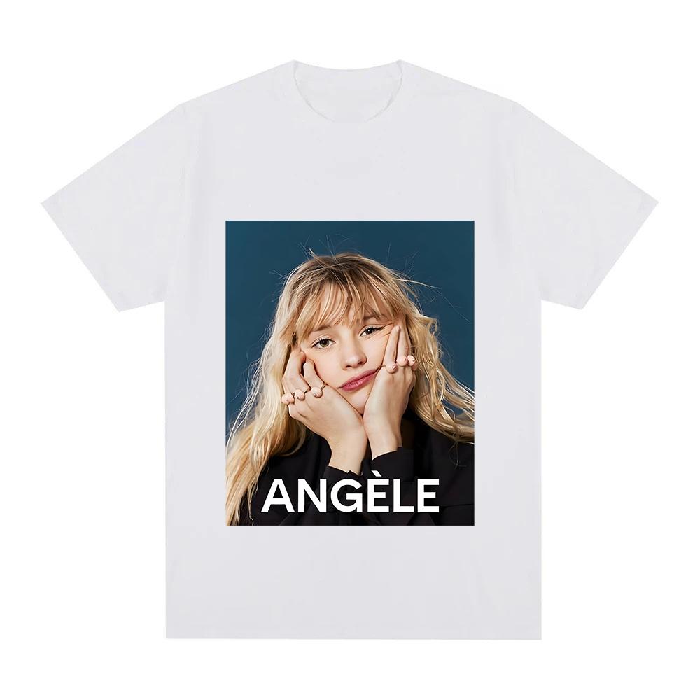 Angele Van Laeken T-Shirt Graphic Printing Tops Summer Classic Clothing Comfortable O-neck Cotton Tees