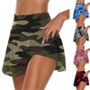 Women's Summer High Waist Camouflage Hip Lifting Casual Slimming Pants and Skirts