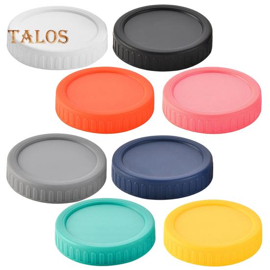 10 шт., 86 мм, крышка банки с широким горлышком, силиконовое уплотнение, воздухонепроницаемое пищевое качество, не содержит BPA, сверхмощная герметичная цветная универсальная круглая чашка, может покрыться