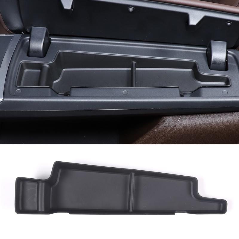 For BMW X1 U11 -2024 TPE Black Car Center Console Water Cup Holder Storage Box Car Interior Accessories