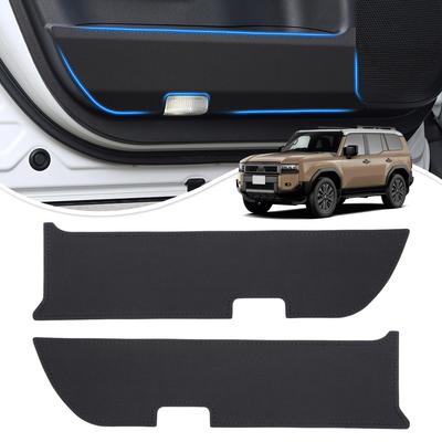 Cartist Защитные накладки на пороги и двери для нового Land Cruiser 250 TRJ250W GDJ250W для Land Cruiser LC250 Отделка дверей и передней части из ПВХ-кожи