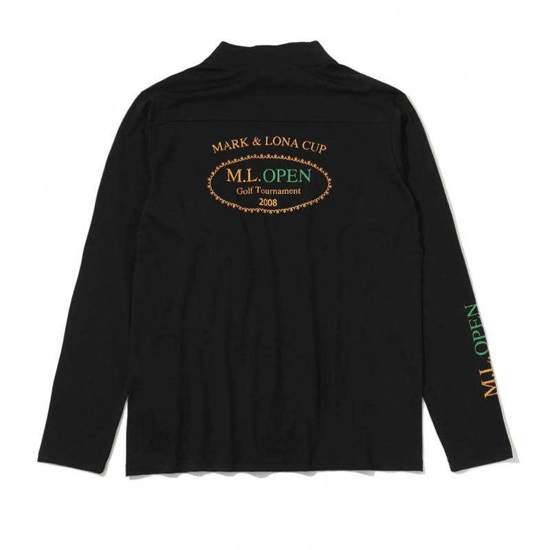 Mark   Lona M Gn Big Skull Mock Neck Ls T shirTs  Ls1ia02M 