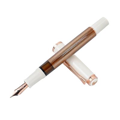Pelikan Перьевая ручка Pelikan, специальный продукт, классика, M 200 Coppa, розовое золото, ингаляционный тип, сверхтонкий наконечник, EF M 200 RG EF