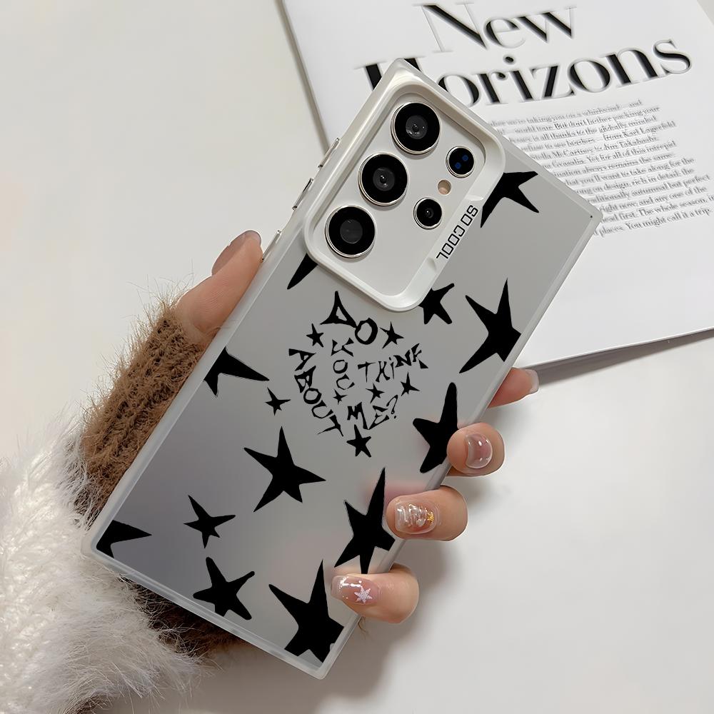 Epc ATP Album By Nsqk Phone Case For Samsung Galaxy S25 Edge S24 S23 S22 S21 S20 Ultra Funda Silicone Silver Cover
