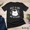 Womens Antarctic Vixen Just a Girl Who Loves Arctic Foxes T-Shirt Unisex T-shirt