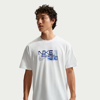 Nike Basketball Jerseys Men's White Crew Neck Moderate