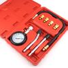 Petrol Engine Compression Tester Kit Gases Engine Cylinder Compressor Gauge Meter Testing Tool Set