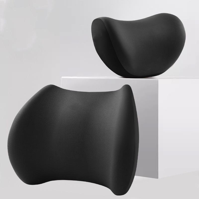 Подушка для поясничной поддержки подголовника автомобиля из пеноматериала с эффектом памяти - универсальная автомобильная подушка для поддержки плеч и шеи