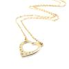 [J0867] - Gold-Plated 'Love' Necklace