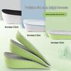 Unisex 7-Point Height-Increasing Insoles: Invisible Lift, Arch Support, Half Pads for Sneakers.