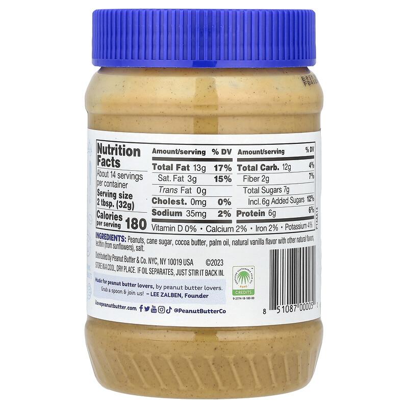 Peanut Butter Spread, White Chocolatey Wonderful®, 16 oz (454 g)