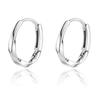 Earrings Women's Mobius Earrings Ear Buckles, Ear Holes Earrings, Plain Rings Niche Design Earrings
