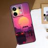 Неоновый Ретровейв 80-х винтажное искусство Чехол Для Redmi Note 13 Pro Plus 9 10 11 12 Pro 9S 10S 11S 12S Чехол Для Redmi 12 C 10C 13C