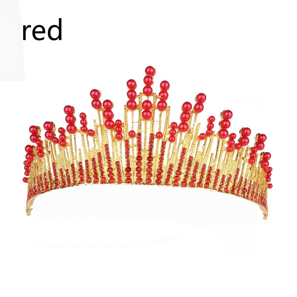 Европейский сплав невесты бриллиантовая жемчужная корона тиара Корона Феникс аксессуары для волос горный хрусталь изюминка