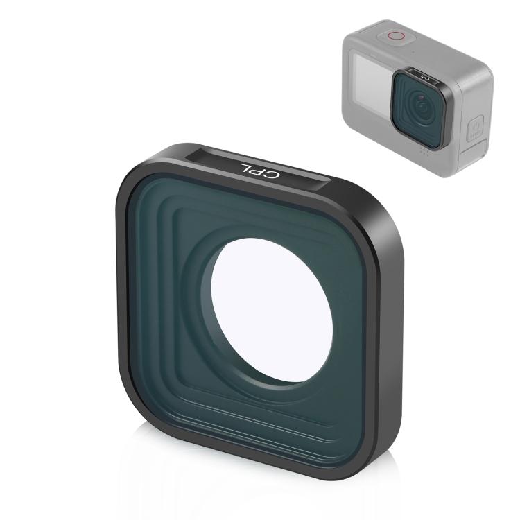 PULUZ Фильтр-объектив CPL для экшн-камеры GoPro HERO13 Black /12 Black /11 Black /11 Black Mini /10 Black /9 Black