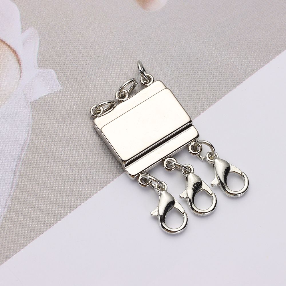 Застежки-пряжки Магнитный разъем для ожерелья для многослойного браслета Магнитная застежка ожерелья