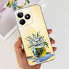 Чехол для Realme C51 RMX3830 Cover Роскошный Мраморный Мультяшный Кот Мягкий Силиконовый Чехол для Телефона Для Realme C51 4G C 51 RealmeC51 Бампер Новый