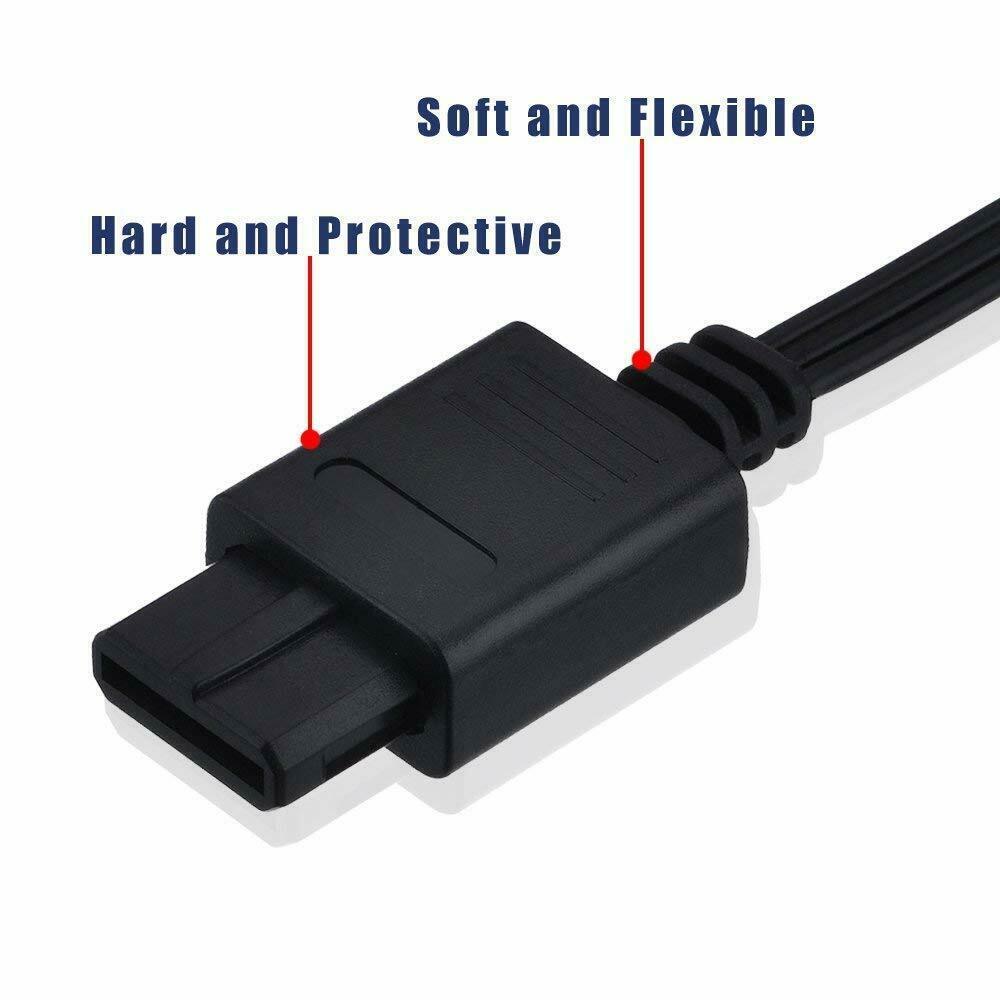 1.8M For Nintendo 64 N64 Audio TV Video Cord AV Cable to RCA For Super Nintend GameCube N64 SNES Game Cube Accessories