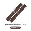JQOZ8 Extended Suede Car Seat Belt Shoulder Pad Pressure Relief Cushion For Ford Escort KA Flex Everest KA Expedition Falcon Fusion