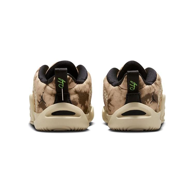 Jordan Tatum 1 Tatum 1 Slip Resistant Cushioning Low top Toddler Shoes Sesame Brown Infant And Toddler Unisex DX5358-200