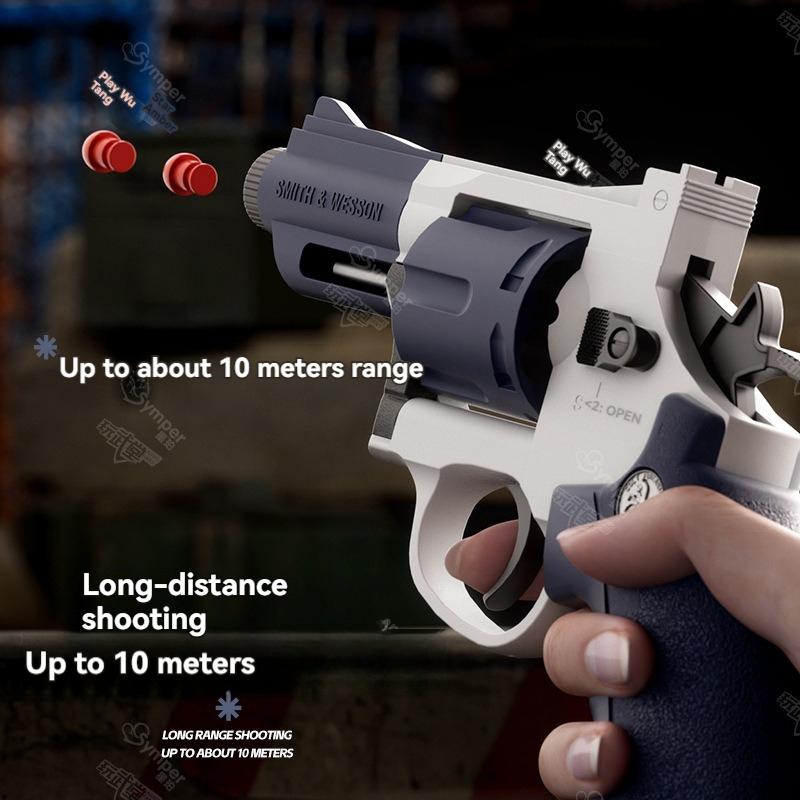 Оружие двойного действия, игрушечный револьвер, игрушечный метательный пистолет, ручное оружие, пистолет-пулемет, страйкбол для мальчиков, игра-стрелялка для взрослых