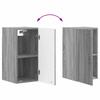 Bathroom Wall Cabinet ARNHEM Sonoma Gray 30 x 31 x 59 cm
