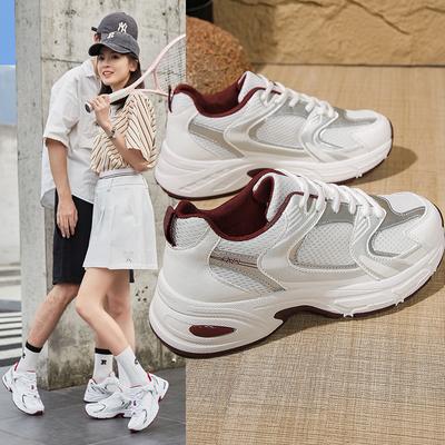 Мода 2024 года, новая весенняя женская спортивная обувь, роскошные дизайнерские модные повседневные кроссовки для бега, дышащие теннисные женские вулканизированные туфли