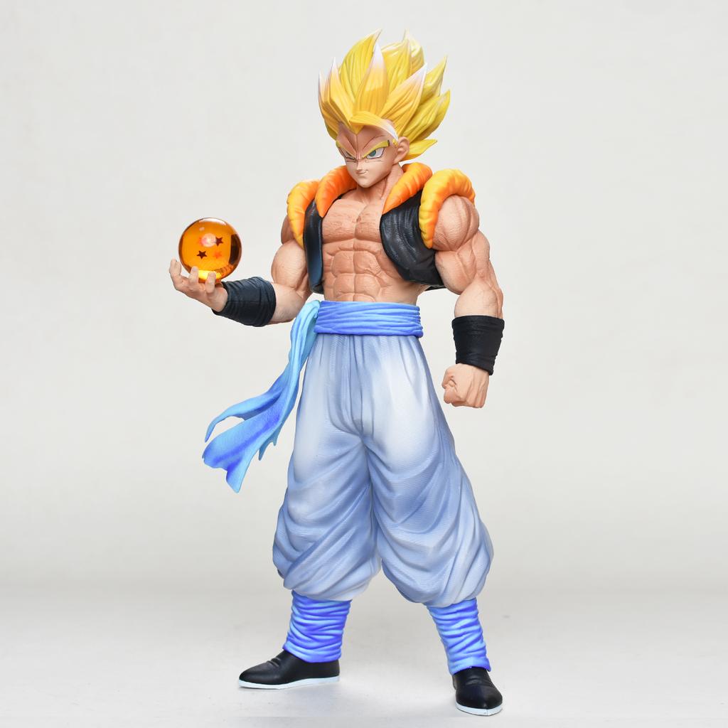 29.5cm/11.41in Anime Dragon Ball Z Gogeta Figure DBZ Gogeta Action Figure Statue Collectible Model Toy Gift