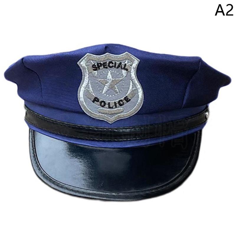 1 шт. креативная восьмиугольная полицейская кепка классическая взрослая полицейская кепка военная кепка сценическое шоу кепка для вечеринки косплей представление маскарад