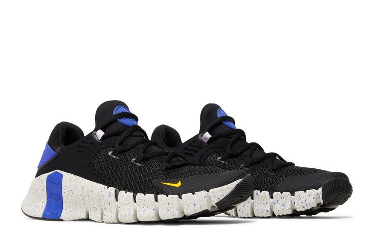 Women's Sneakers Nike Free Metcon 4 Black Lapis (Women's) Black/Lapis/Doll/Yellow Ochre
