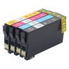 812XL Ink Cartridge Set Black Cyan Magenta Yellow Remanufactured Ink Cartridge for Workforce Pro