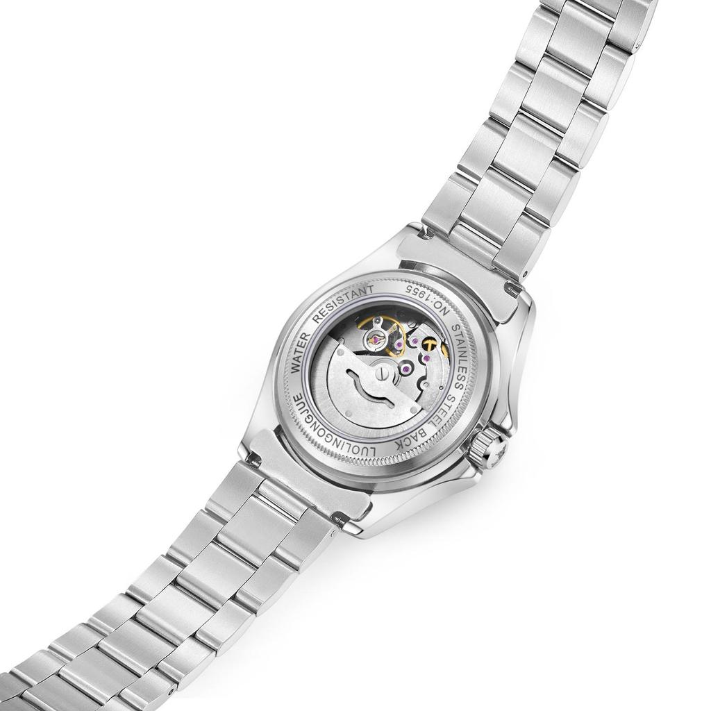 New Blue Yacht Men's Fully Automatic Mechanical Watch - Trendy Business Style with High Commission