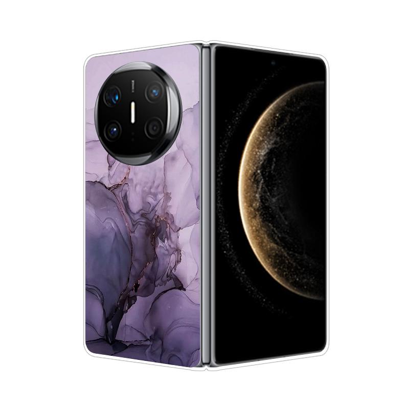Чехол для HuaWei Mate X6 Мраморный Мягкий Жесткий ПК Оболочка Задняя Крышка Для HuaWei Mate X3 X5 X6 X2 Полное Покрытие Оболочка Телефона MateX6 Capa