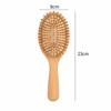 Portable Solid Wood Hair Massage Comb Promote Blood Circulation Scalp Massage Comb  Hair Care