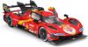 Bburago Scale Model Ferrari 499P 2023 Model Compatible with Antonio Fuoco Race Car Model - 1/18 #51 (Winner)