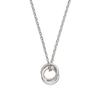 VA Vendome Aoyama Pair 925 Sterling Silver GS6N024950SI [Official] 2-Way Necklace, (Rhodium Plated),