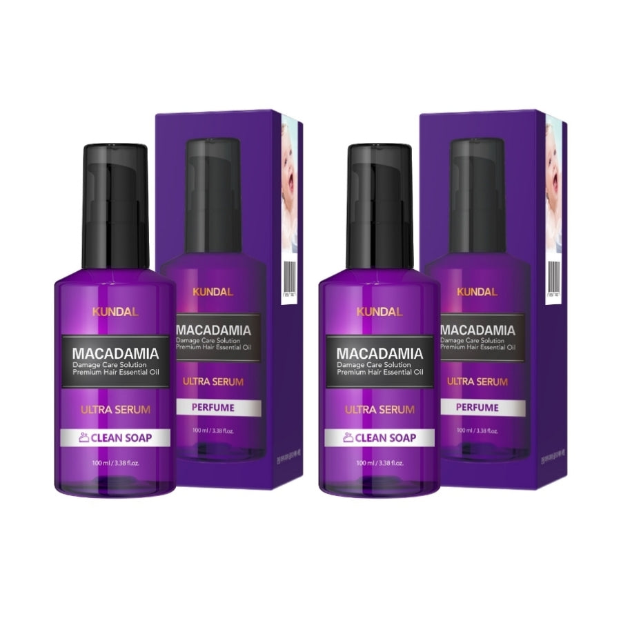 Kundal Ultra Serum Чистое мыло для волос с эссенцией 100 мл * 1 шт./2 шт.