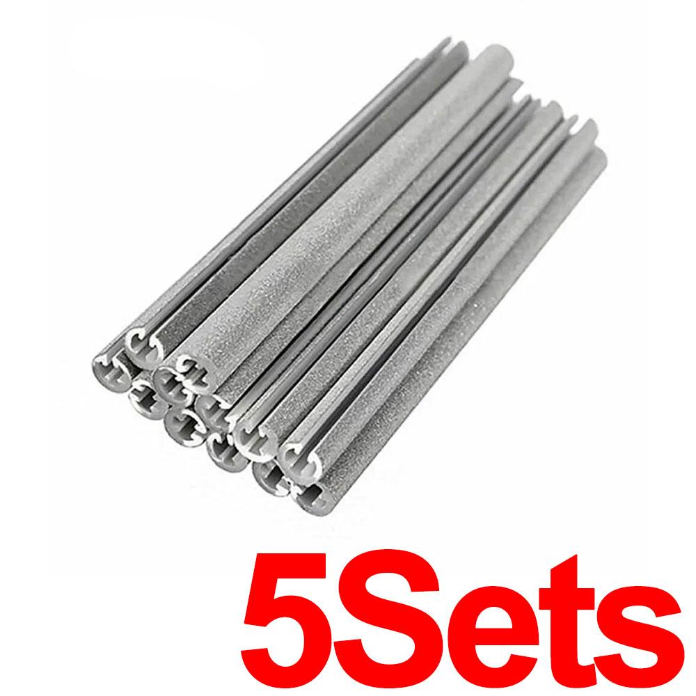 12Pcs Bicycle Spoke Reflectors Bike Reflector Tube Cycling Night Safety Reflective Bikes Wheel Rim Spoke Mount Clip Tube 80mm