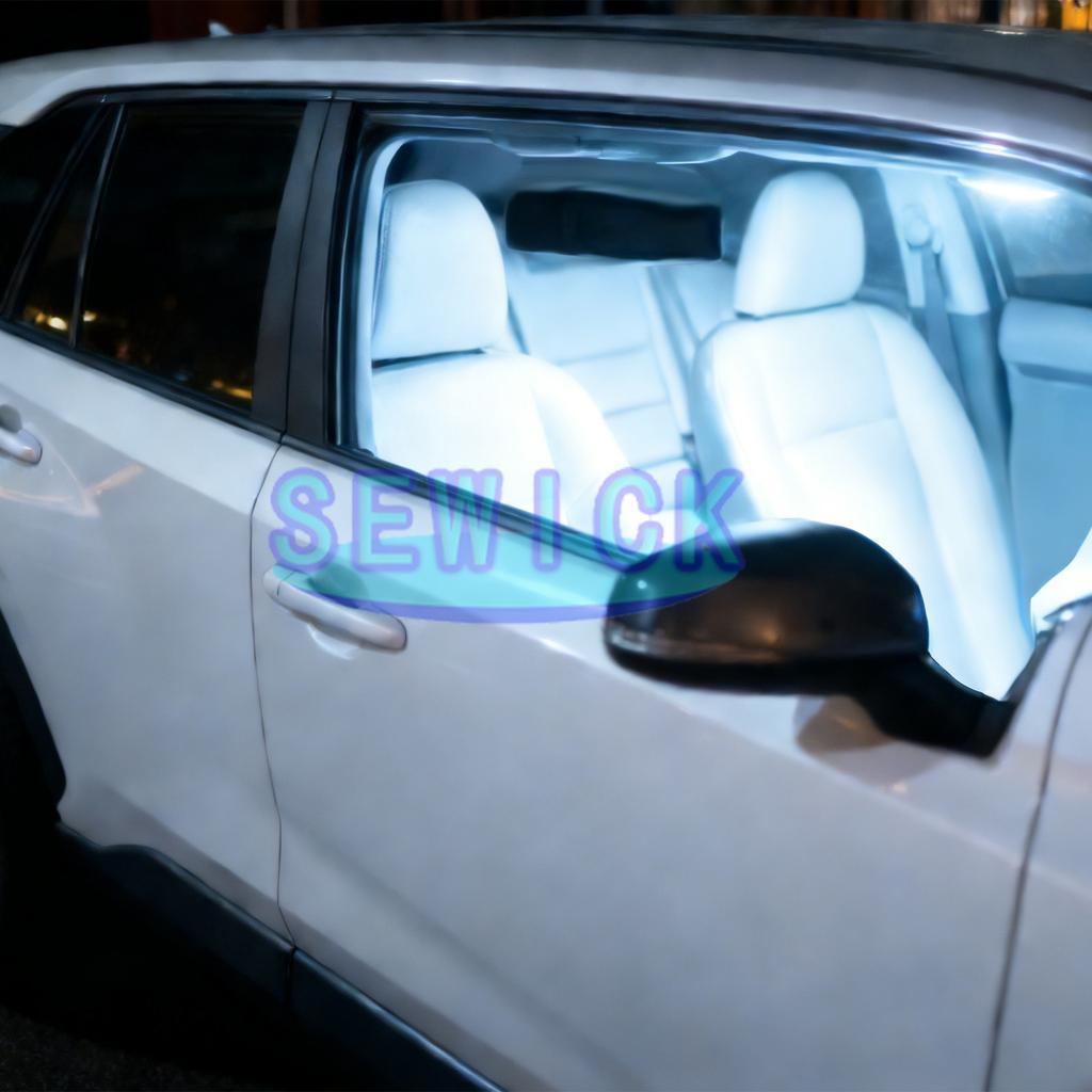 100Pcs White Ceiling Bulb C5W C10W 5050 3SMD 31/36/39/41mm DC12V Car License LED Dome Festoon Door Light Reading Lamps Interior