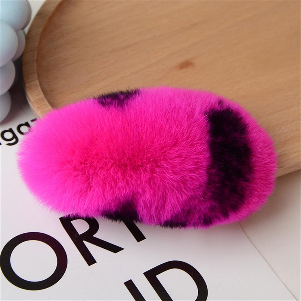 1/3 шт. Зимняя милая пушистая заколка для волос для женщин и девочек, однотонная боковая заколка для волос, BB-заколка, милая плюшевая заколка для волос, цветной аксессуар для волос