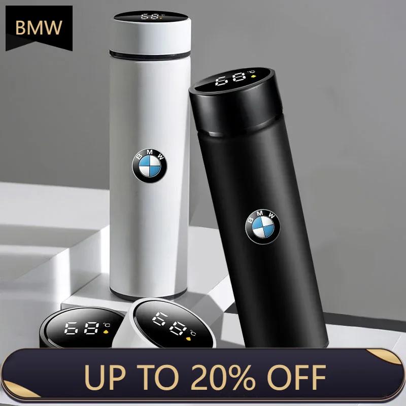 BZP1 For BMW Car Smart Thermos Bottle With Temperature Display Coffee Cup For BMW F20 F40 F22 F30 E90 F32 F10 F06 F07 F46 M3 M4 M5 E6