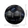 Ronaldo's Romantic Ronaldo Romance Size 5 Soccer Ball Machine-Stitched Indoor/Outdoor Universal Football Soccer Accessory Perfect Gift for Friends & F