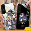 Чехол для мобильного телефона Mushoku Tensei Roxy для Samsung Galaxy A56 55 54 53 52 51 36 35 34 23 16 15 5G Стеклянный Цветной Чехол Красивый